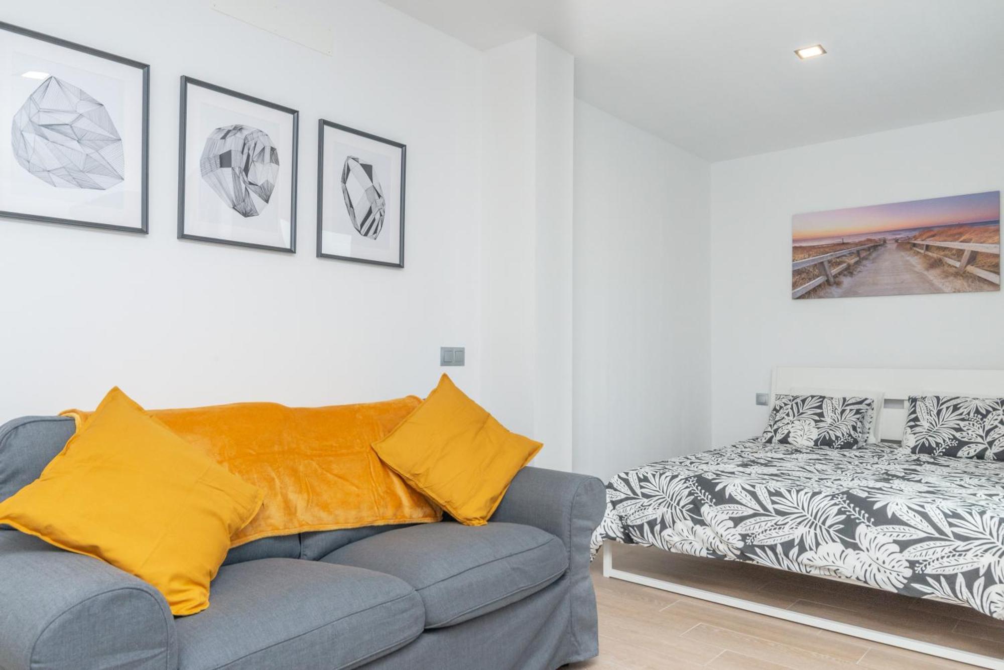 Estudio Con Balcon Playa Las Canteras Las Palmas de Gran Canaria Exterior photo