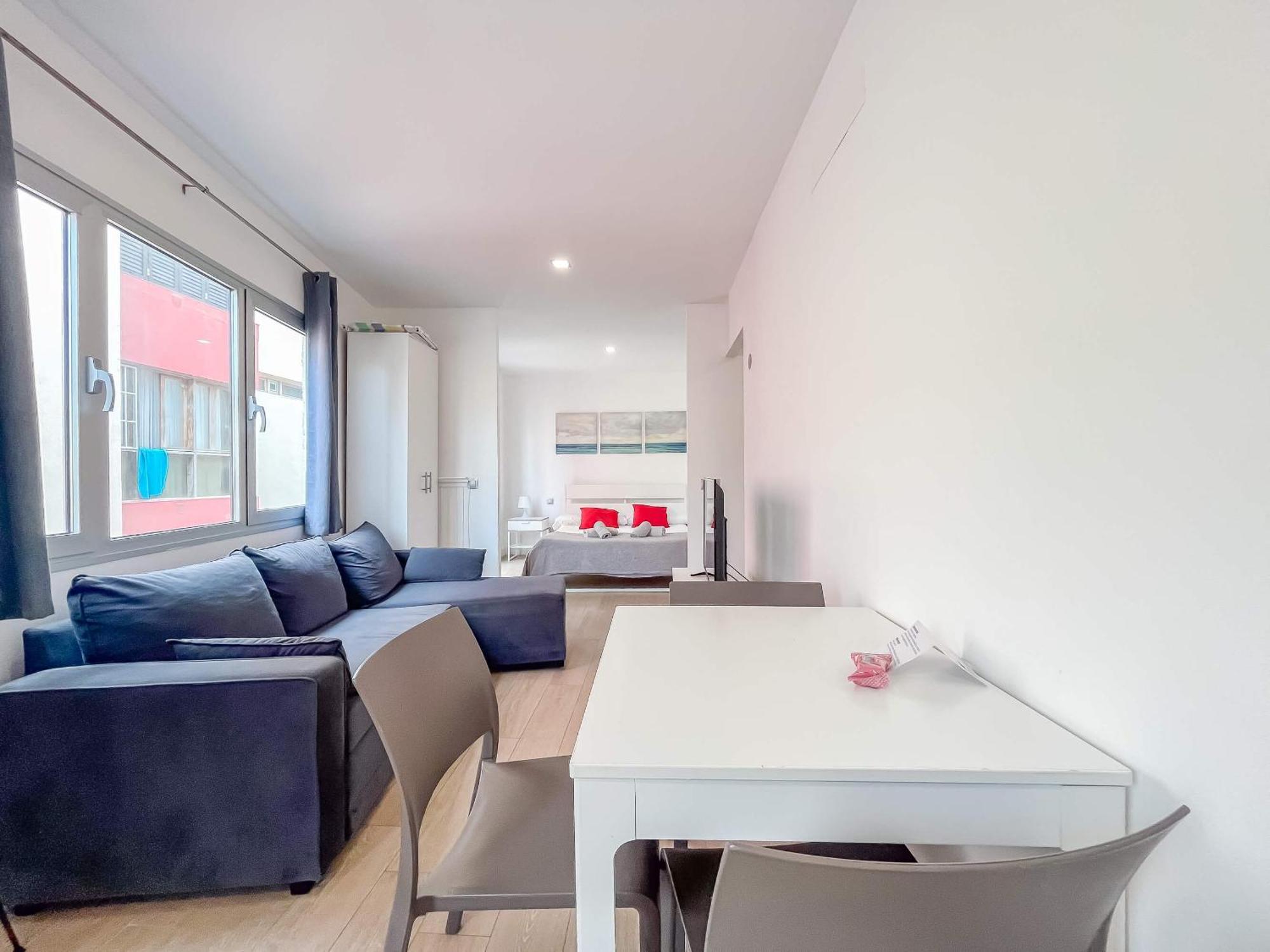 Estudio Con Balcon Playa Las Canteras Las Palmas de Gran Canaria Exterior photo