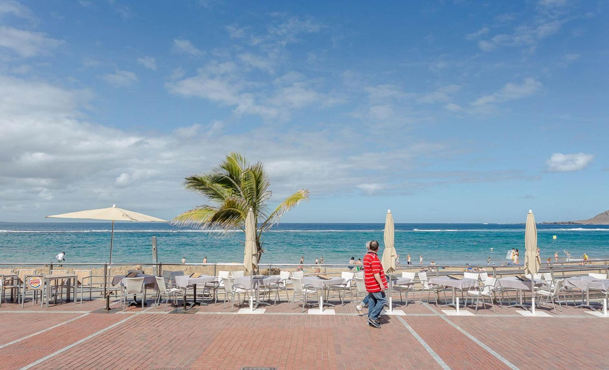 Estudio Con Balcon Playa Las Canteras Las Palmas de Gran Canaria Exterior photo